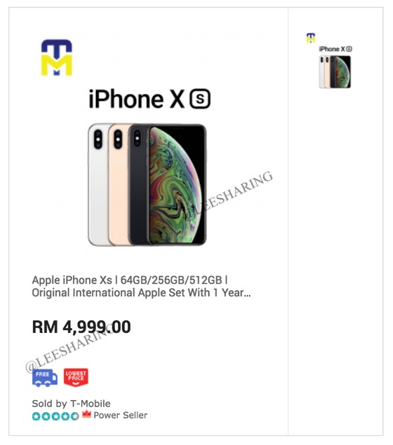 Iphone xs max 价钱