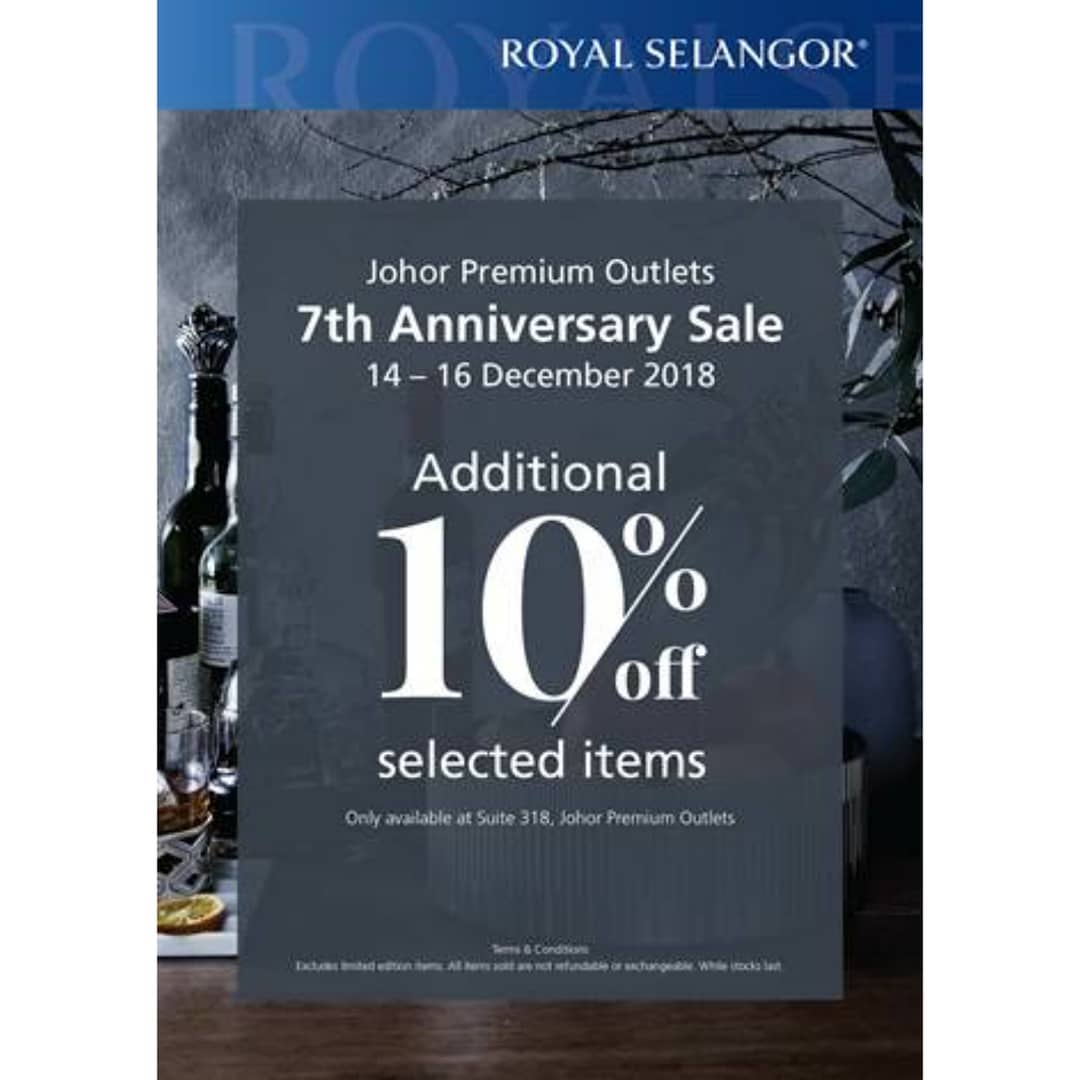 Johor Premium Outlet Celebrating Their 7th Anniversary with