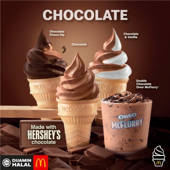 McDonald’s 即日起推出Hershey’s Double Chocolate Oreo McFlurry 雪糕！ LEESHARING