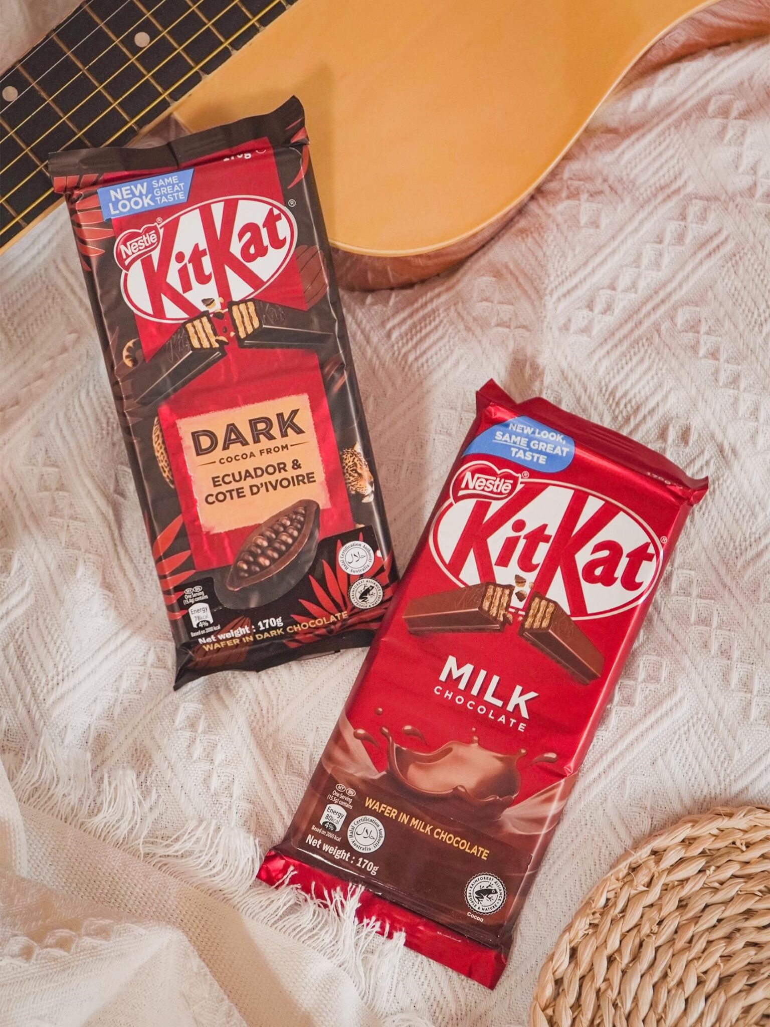 快乐时光当然不能少了KitKat！全新KITKAT Bar黑巧克力和牛奶巧克力正式引入大马！ LEESHARING