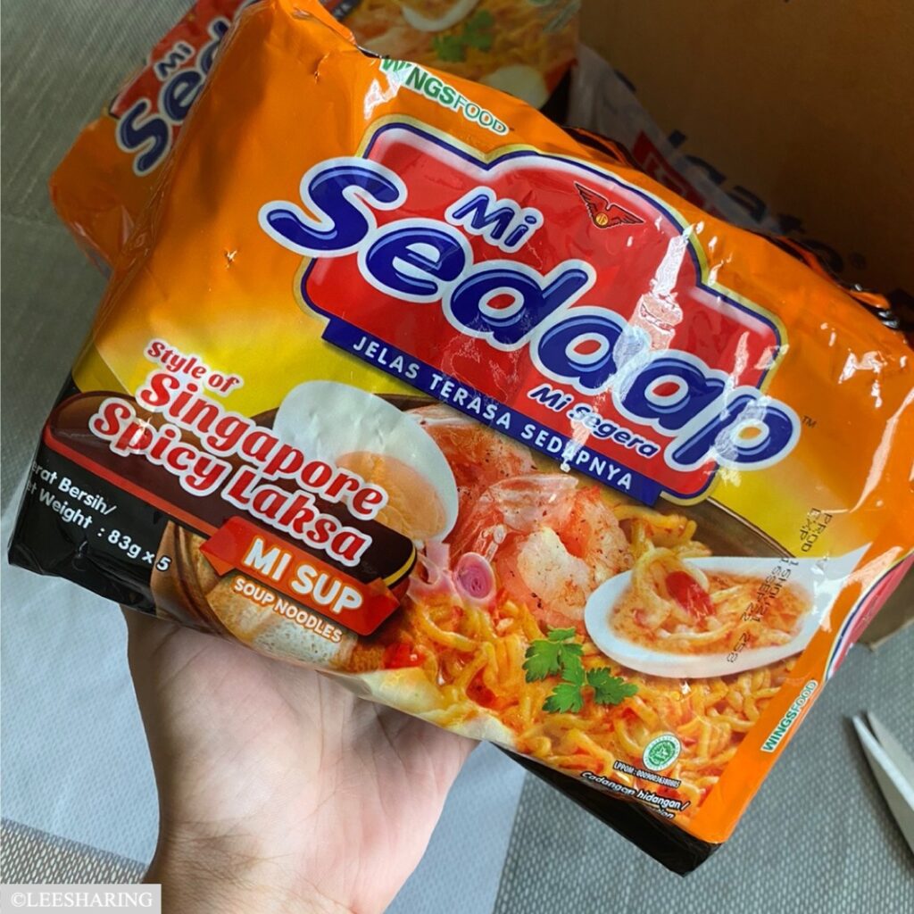 网友超推荐的Mi Sedaap 新加坡Laksa！香浓咖喱味，超好吃！ – LEESHARING