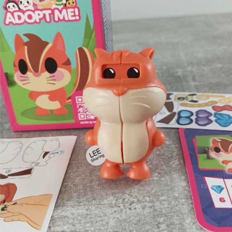 McDonald's adopt me happy meal toys