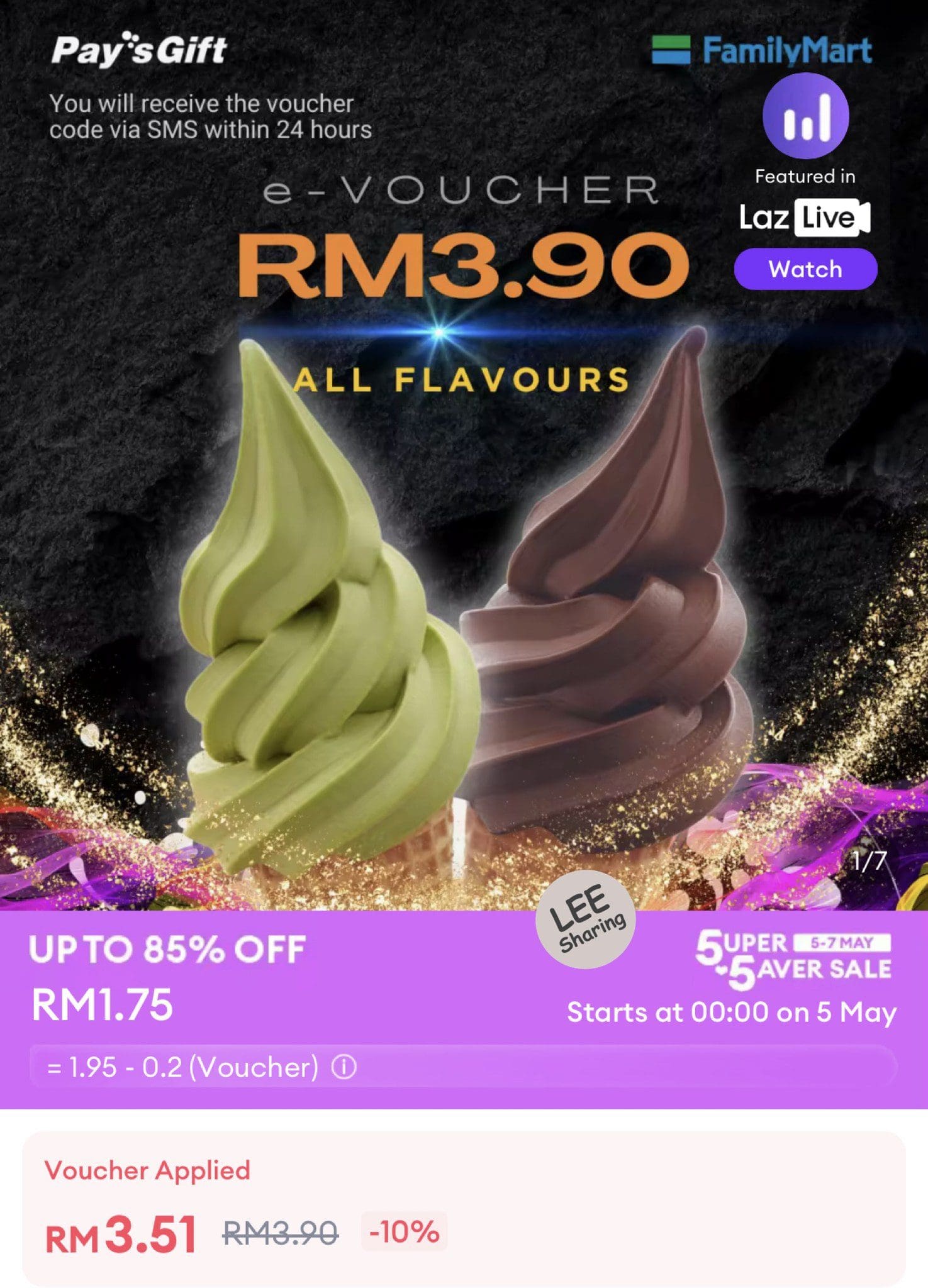 Family Mart 雪糕只需RM1.75！5月5日至7日，别错过啦！ – LEESHARING